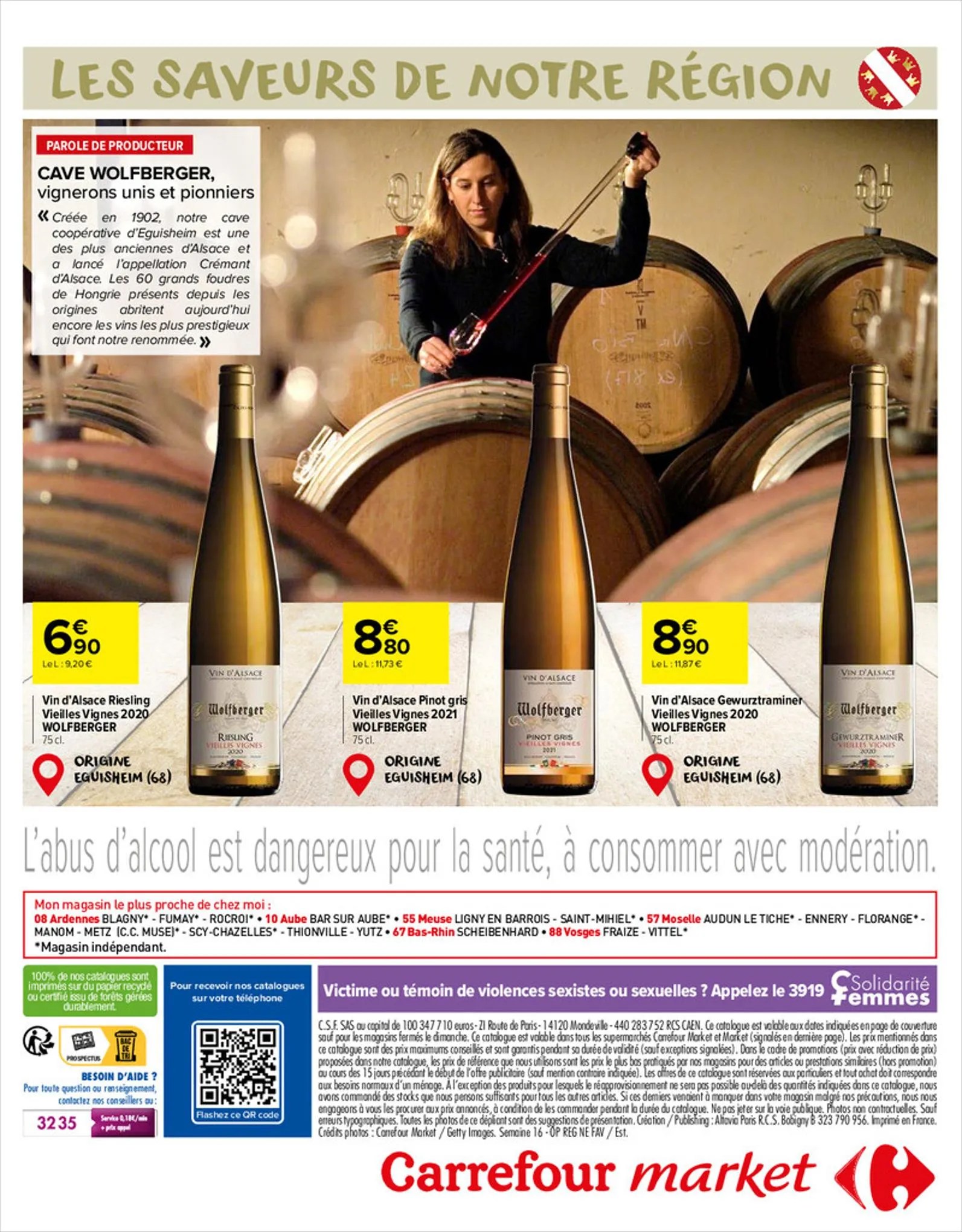 Catalogue Le meilleur de nos vins blancs Alsace, page 00004