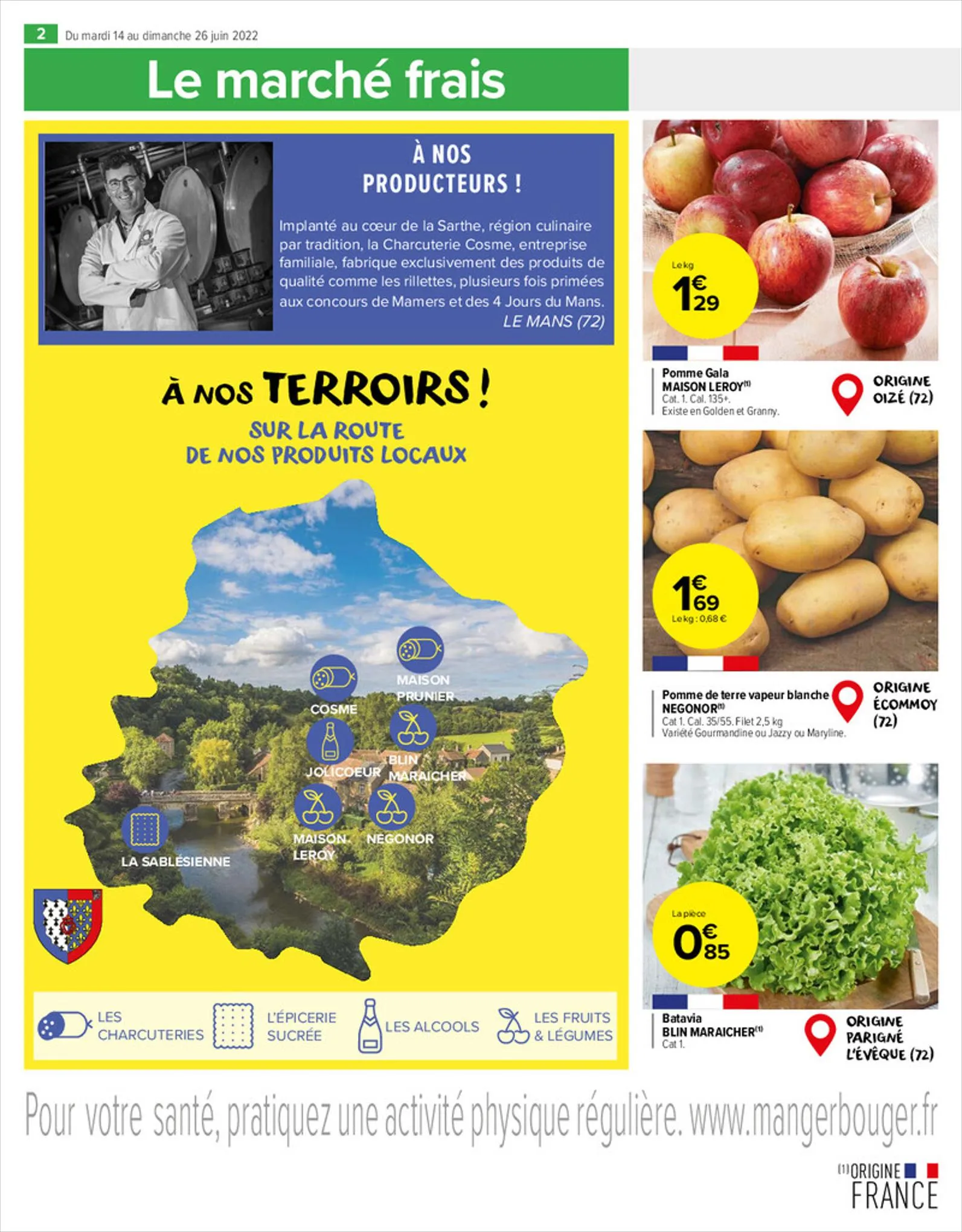 Catalogue Spécialités de la Sarthe, page 00002