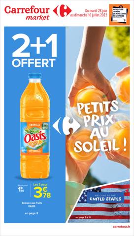 Catalogue Carrefour Market à Lyon | Petits prix au soleil! | 28/06/2022 - 10/07/2022