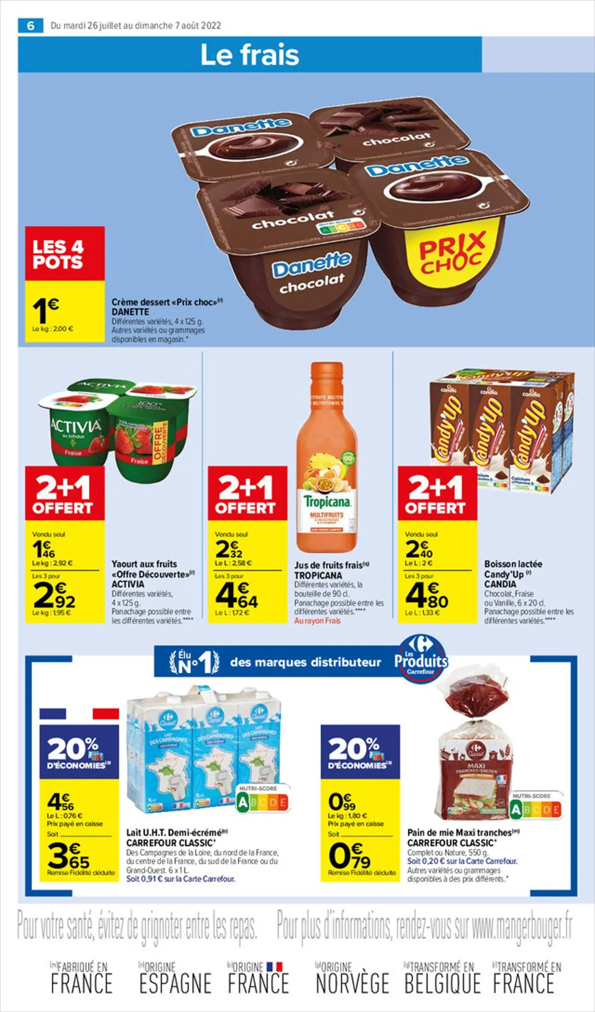 Catalogue Le bon goût à petits prix !, page 00006