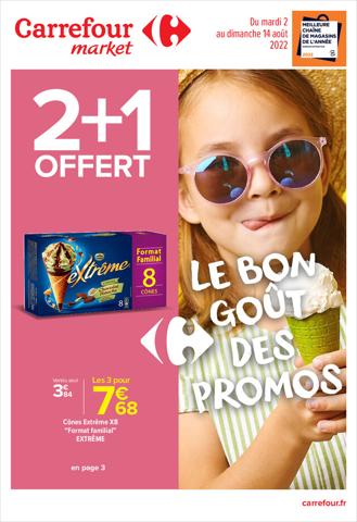 Catalogue Carrefour Market à Nice | Le bon goût des promos | 02/08/2022 - 14/08/2022