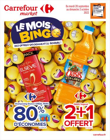 Catalogue Carrefour Market à Toulouse |  Le mois bingo Beauté | 20/09/2022 - 02/10/2022