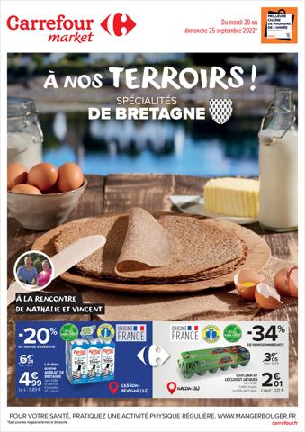 Catalogue Carrefour Market | SPÉCIALITÉS DE BRETAGNE | 20/09/2022 - 25/09/2022