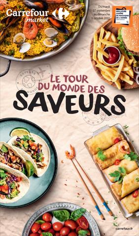 Catalogue Carrefour Market à Toulouse | Saveurs du Monde ! | 27/09/2022 - 09/10/2022