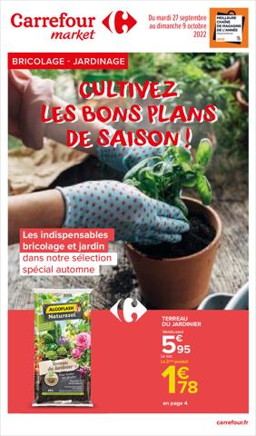 Catalogue Carrefour Market à Toulouse | Cultivez les bons plans de saison ! | 27/09/2022 - 09/10/2022
