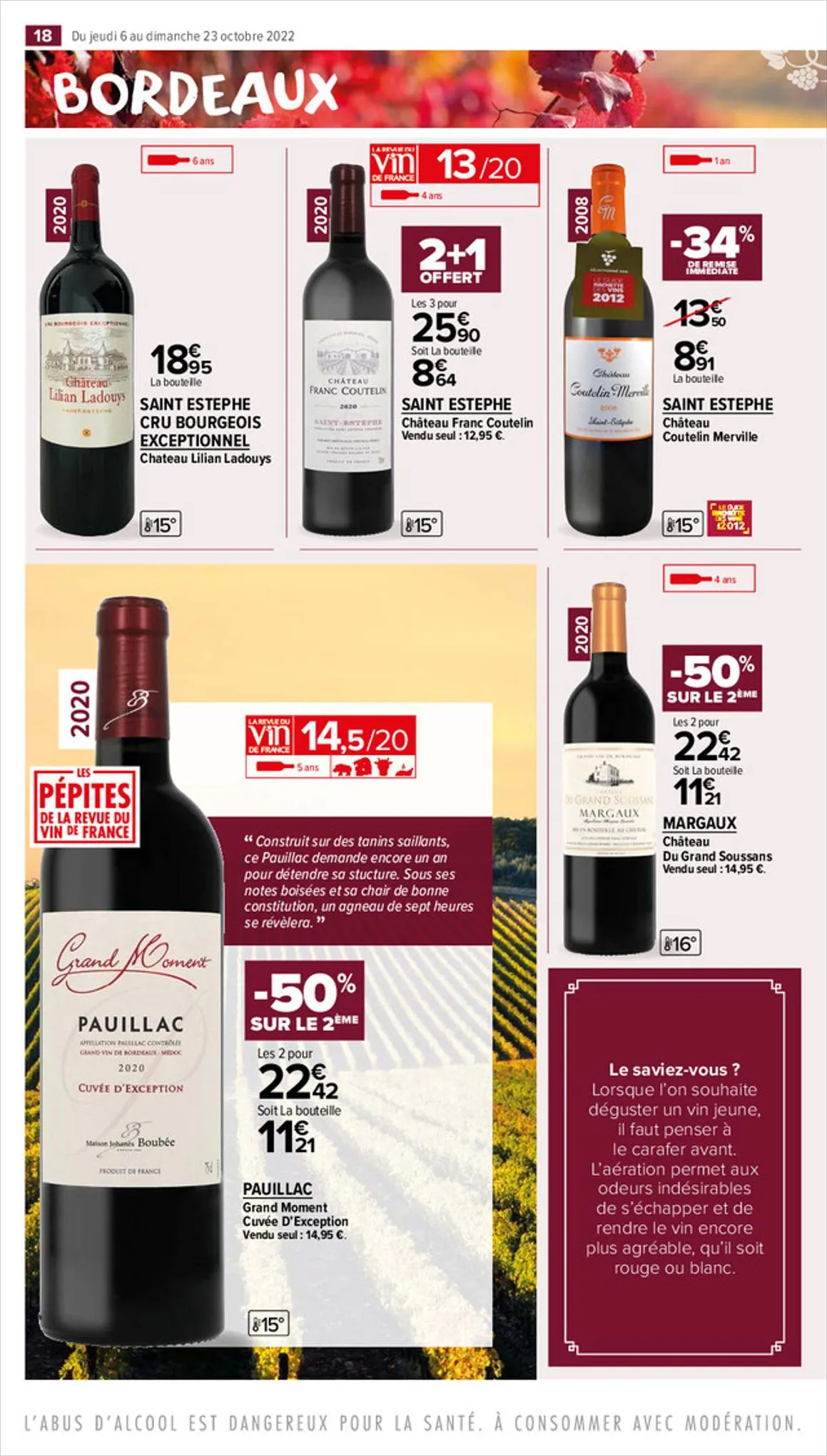 Catalogue Foire aux Vins, page 00018