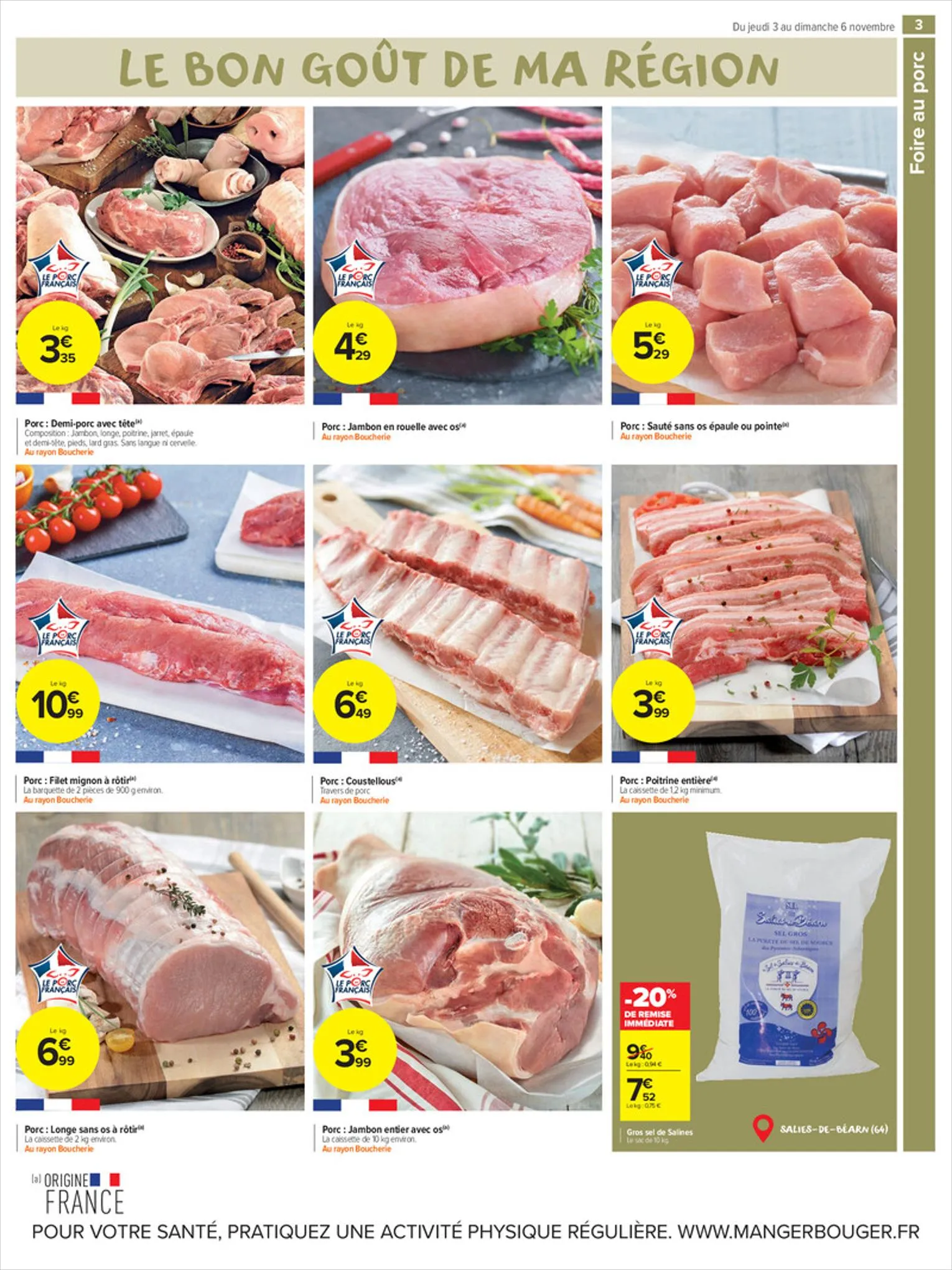 Catalogue Spécial Foire au Porc, page 00003