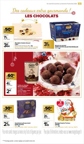 Catalogue Carrefour Market | Et si on préparait un Noël extra ? | 29/11/2022 - 11/12/2022
