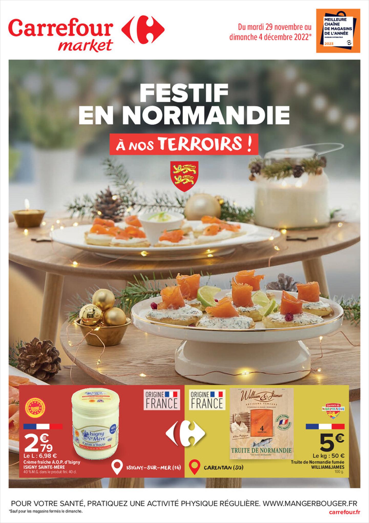 Catalogue À nos Terroirs! Festif en Normandie, page 00001