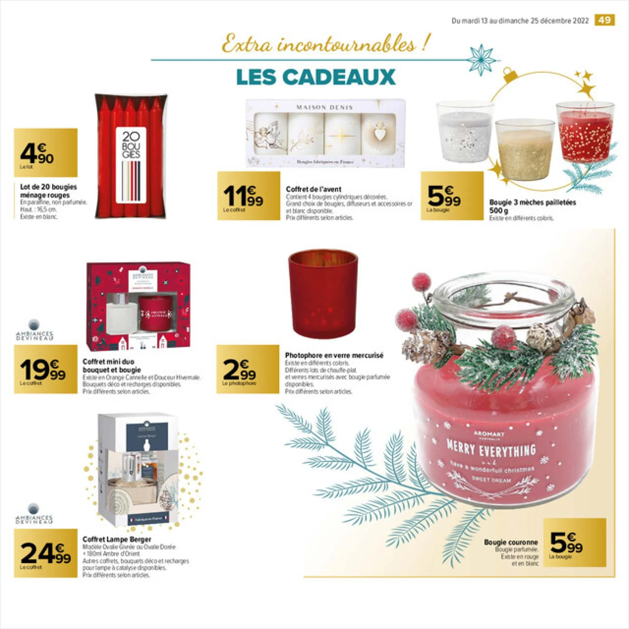 Catalogue Un Noël extra à prix ordinaire !, page 00049