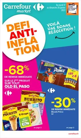 Défi Anti-inflation !