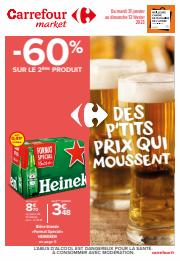 Catalogue Carrefour Market à La Seyne-sur-Mer | Des p'tits prix qui moussent | 31/01/2023 - 12/02/2023