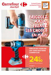 Catalogue Carrefour Market à Les Arcs | Bricolez malin, prenez les choses en main | 31/01/2023 - 12/02/2023