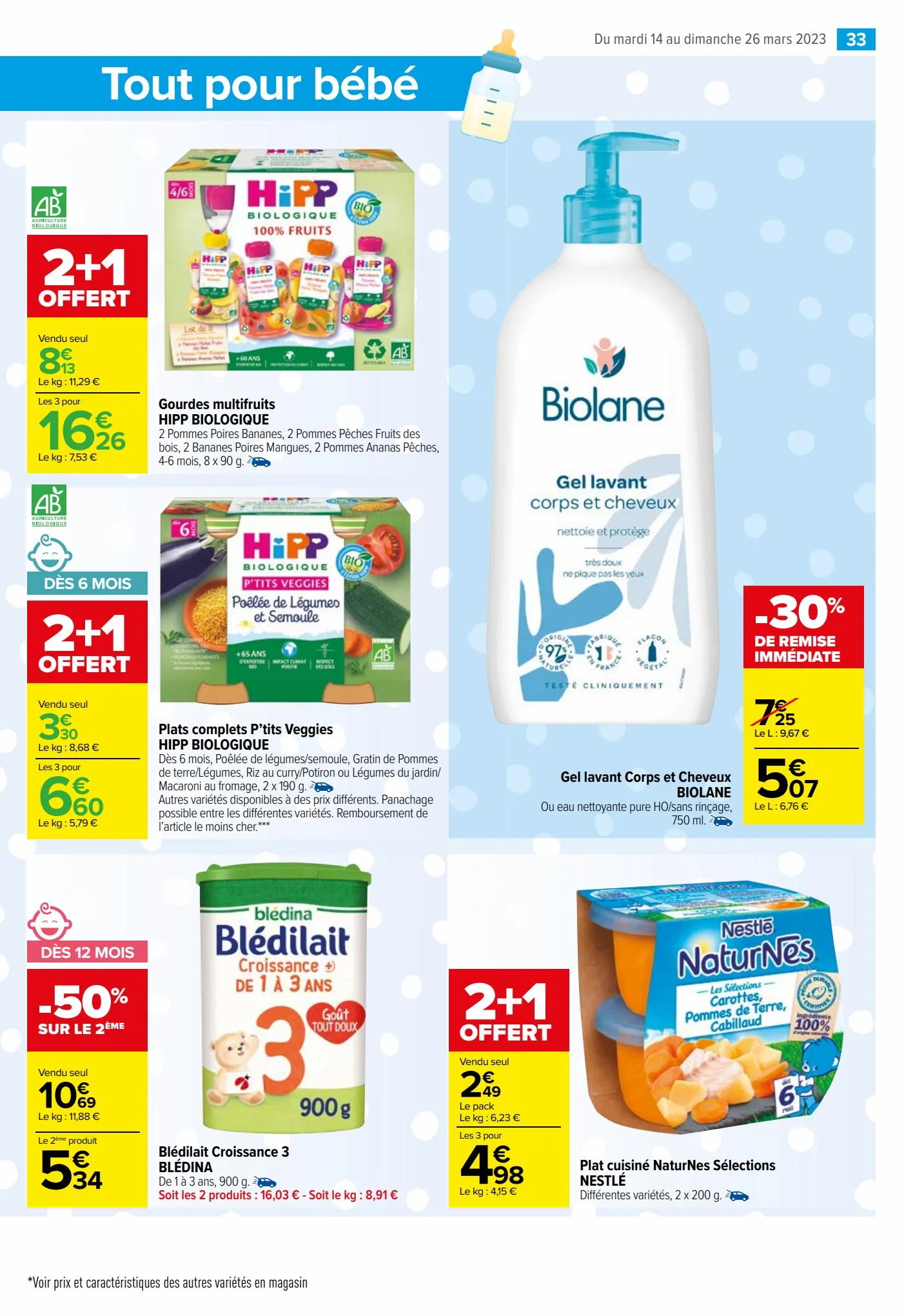 Catalogue DES PROMOS VITAMINÉES, page 00033