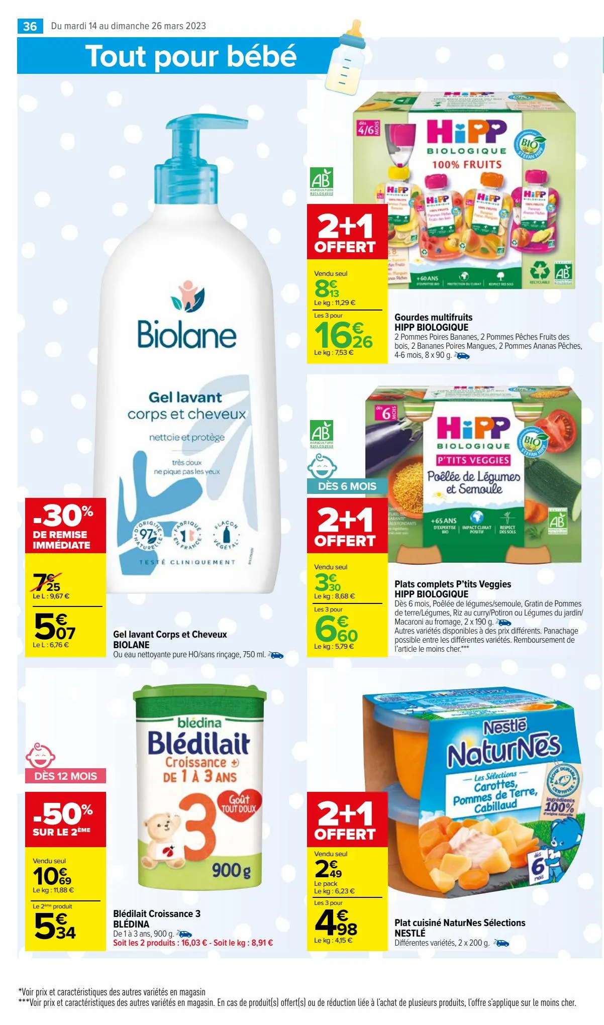 Catalogue DES PROMOS VITAMINÉES, page 00036