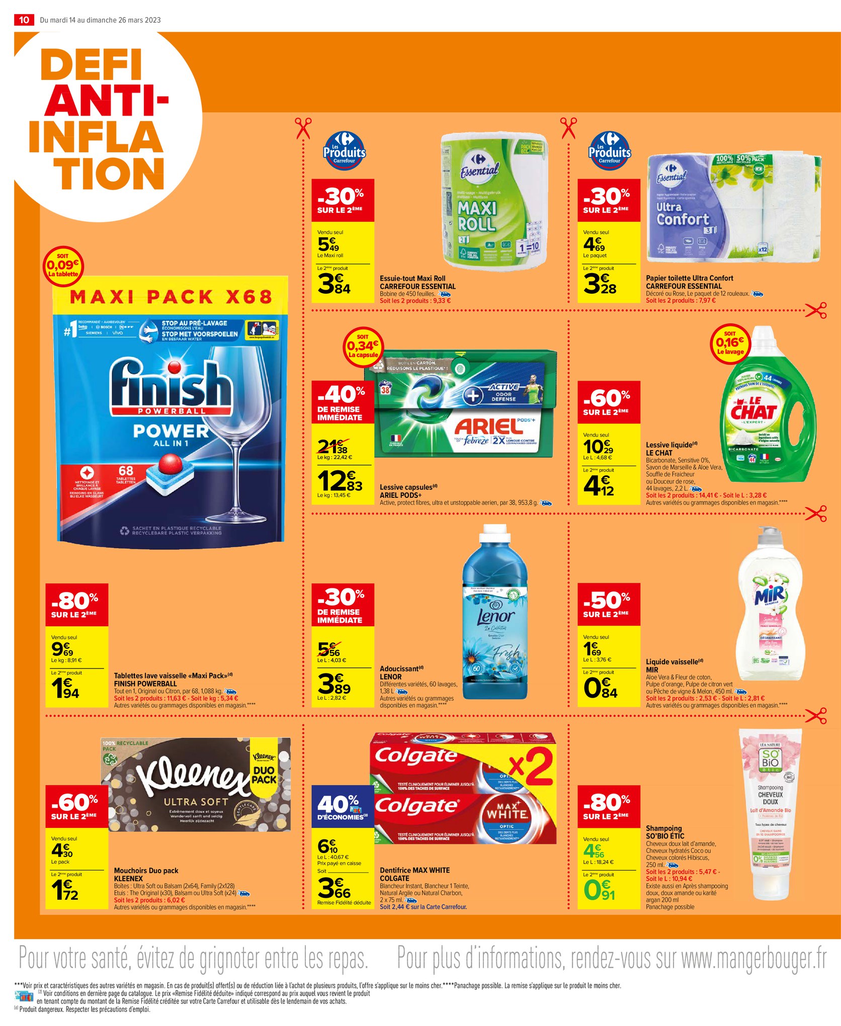 Catalogue DEFI ANTI-INFLATION, page 00010