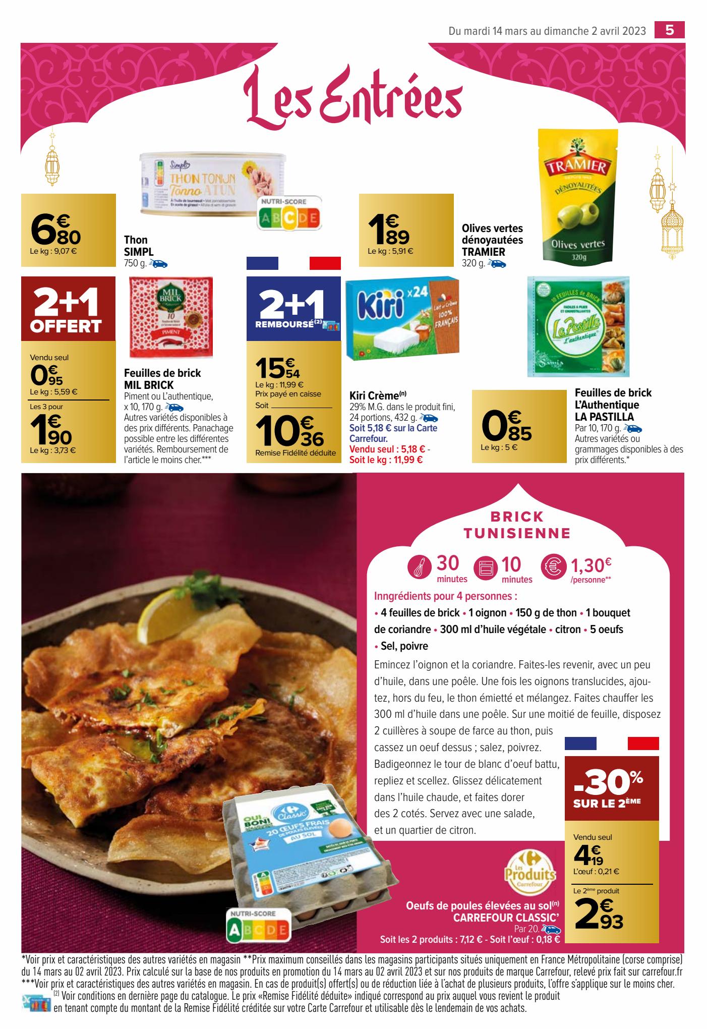 Catalogue Tout le Ramadan a petits prix, page 00005