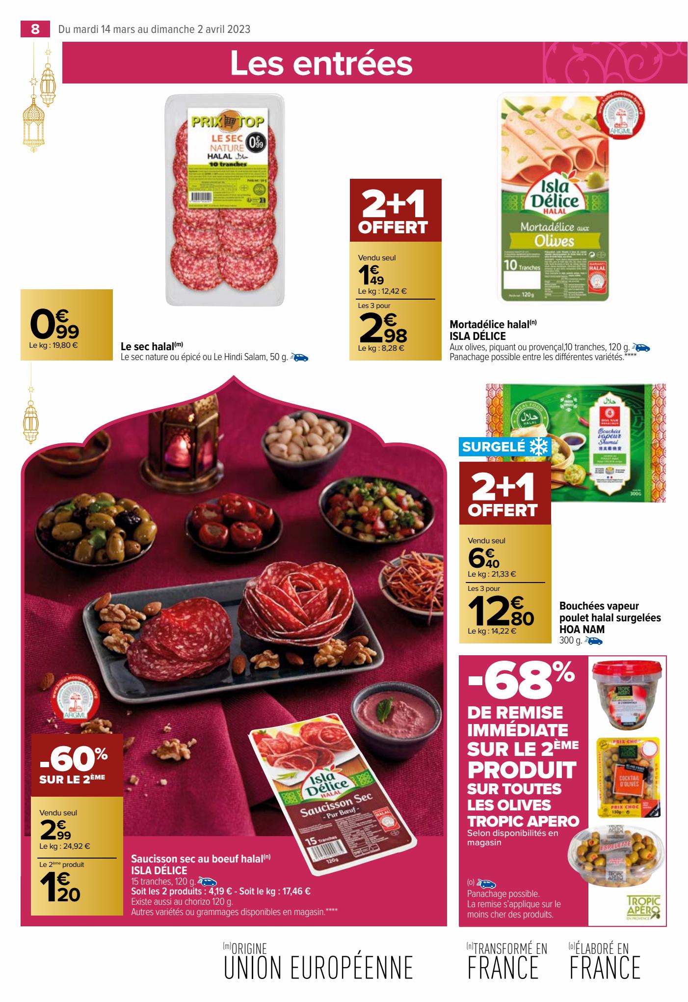 Catalogue Tout le Ramadan a petits prix, page 00008