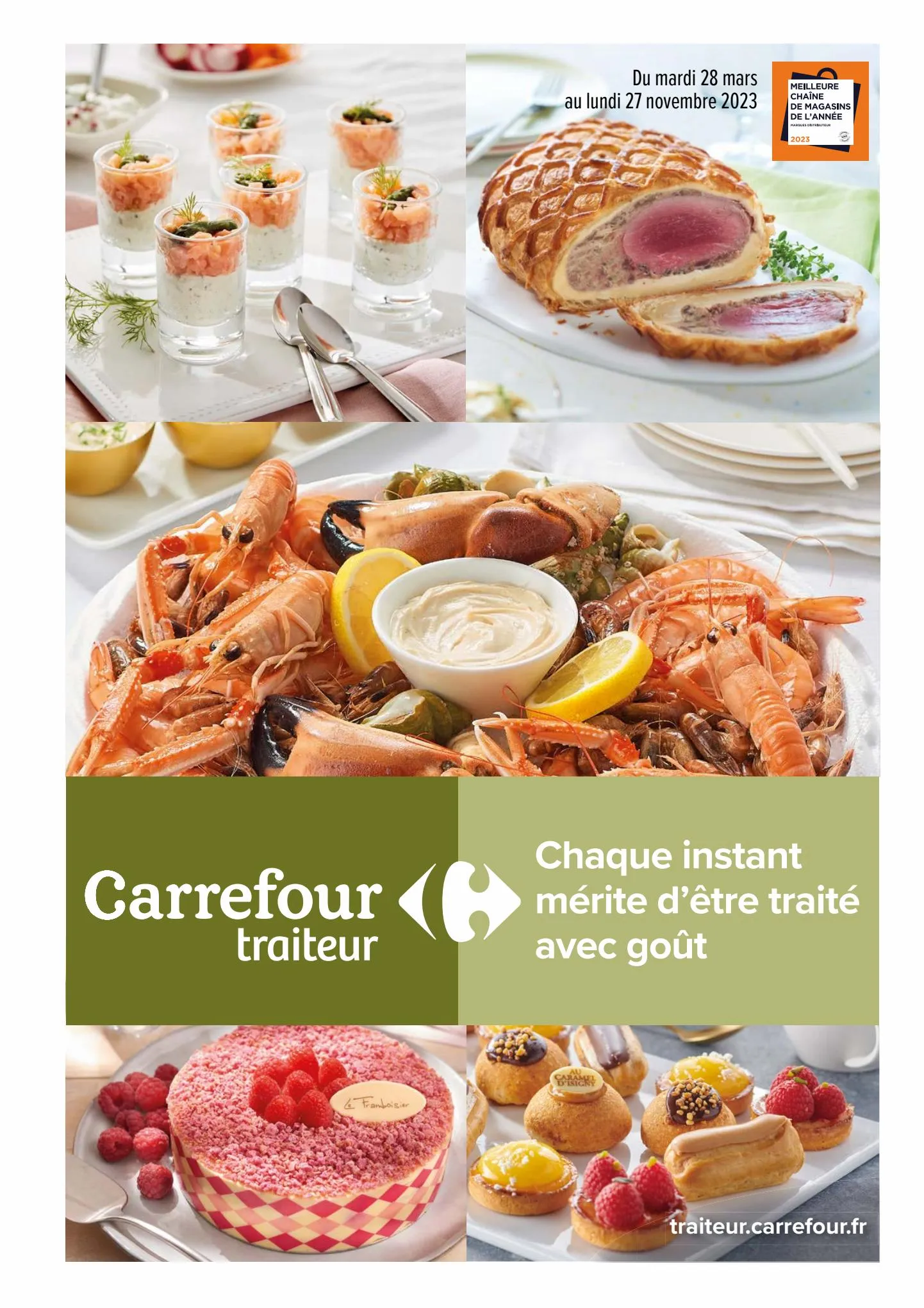 Catalogue Carrefour traiteur , page 00001