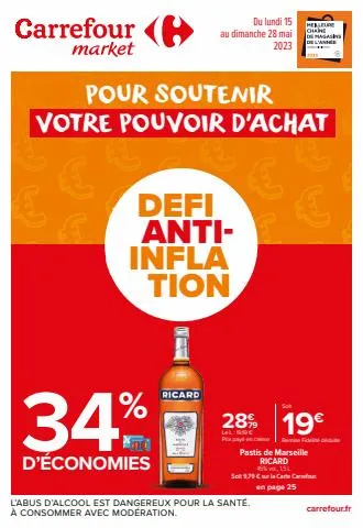 POUR SOUTENIR VOTRE POUVOIR D'ACHAT