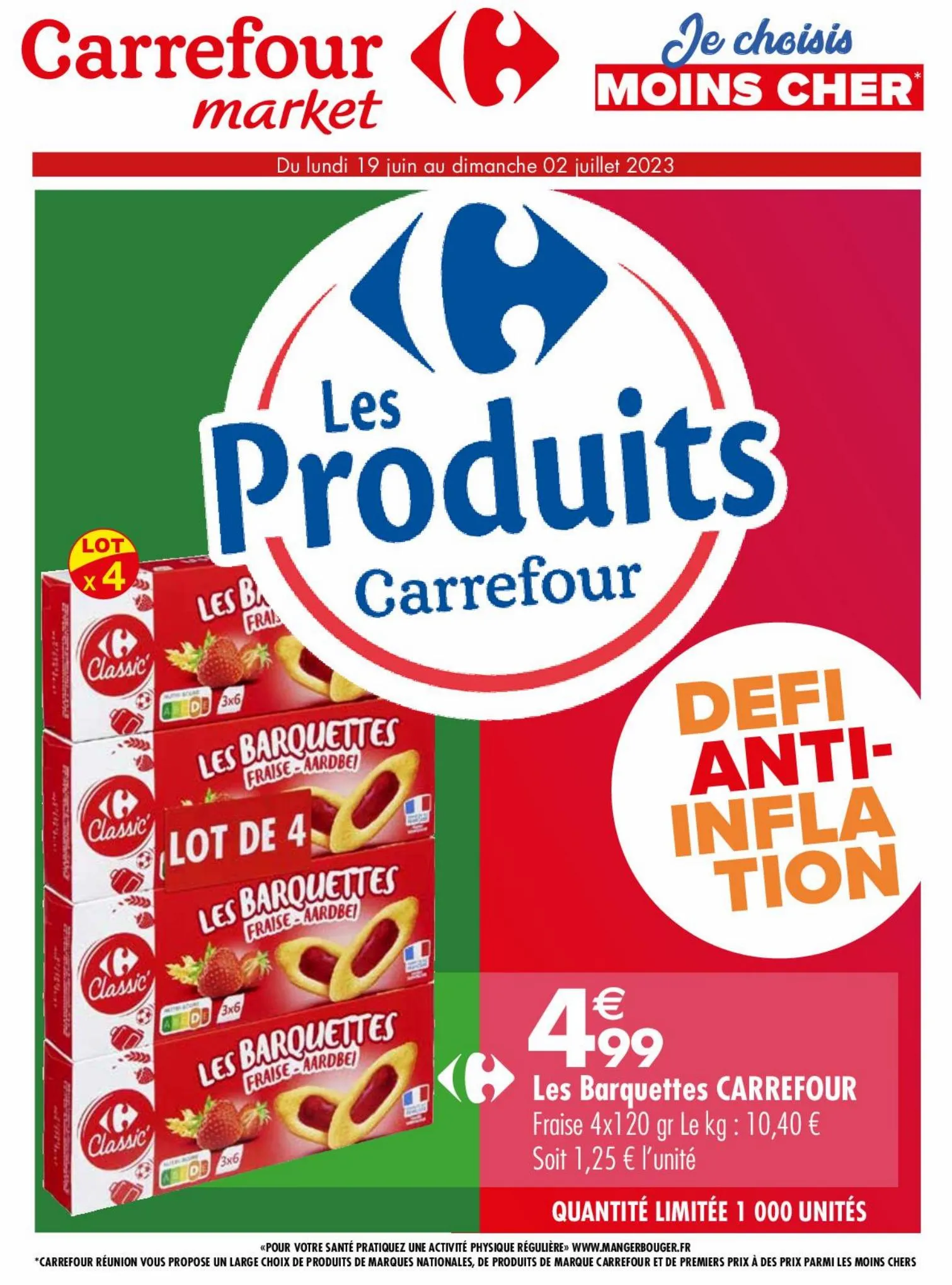 Catalogue LES PRODUITS CARREFOUR, page 00001