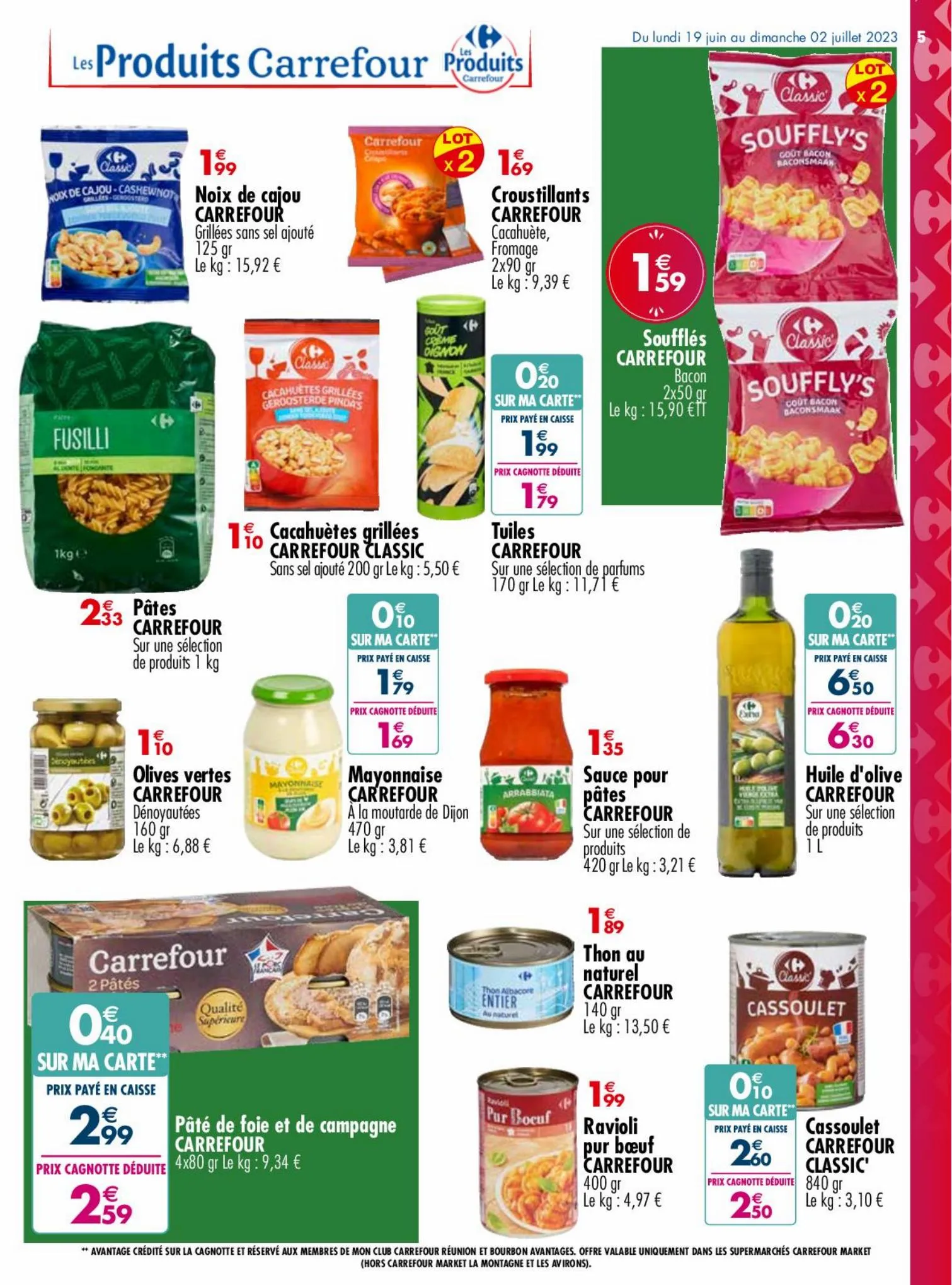 Catalogue LES PRODUITS CARREFOUR, page 00005