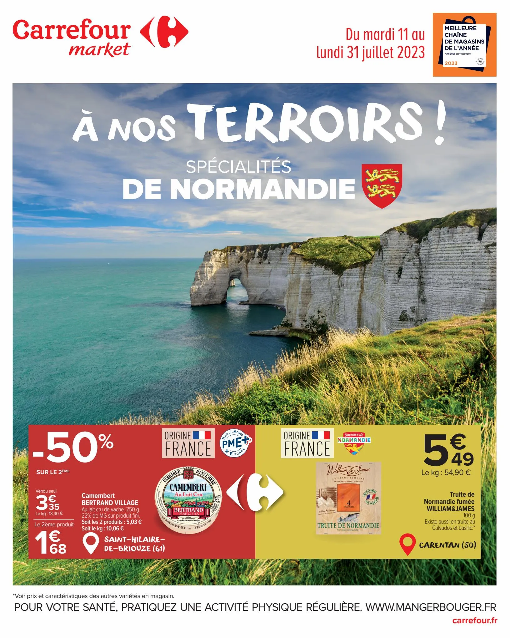 Catalogue  À NOS TERROIRS ! SPÉCIALITÉS DE NORMANDIE, page 00001