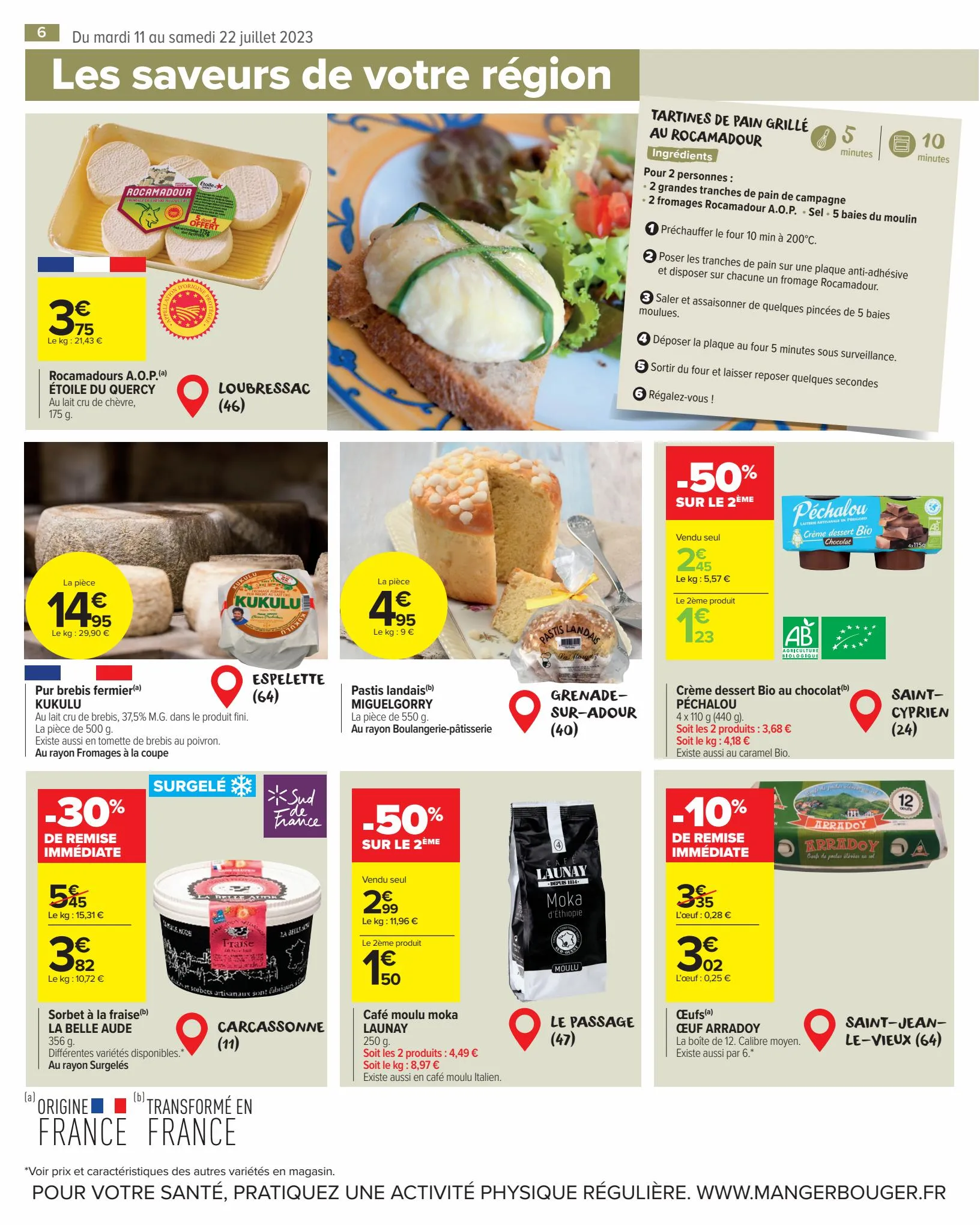 Catalogue Les saveurs de votre région, page 00006