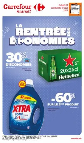 La rentrée des économies