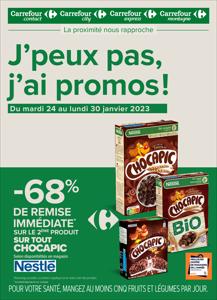 Catalogue Carrefour Contact à Paris | J'peux pas j'ai promos ! S4 | 24/01/2023 - 30/01/2023