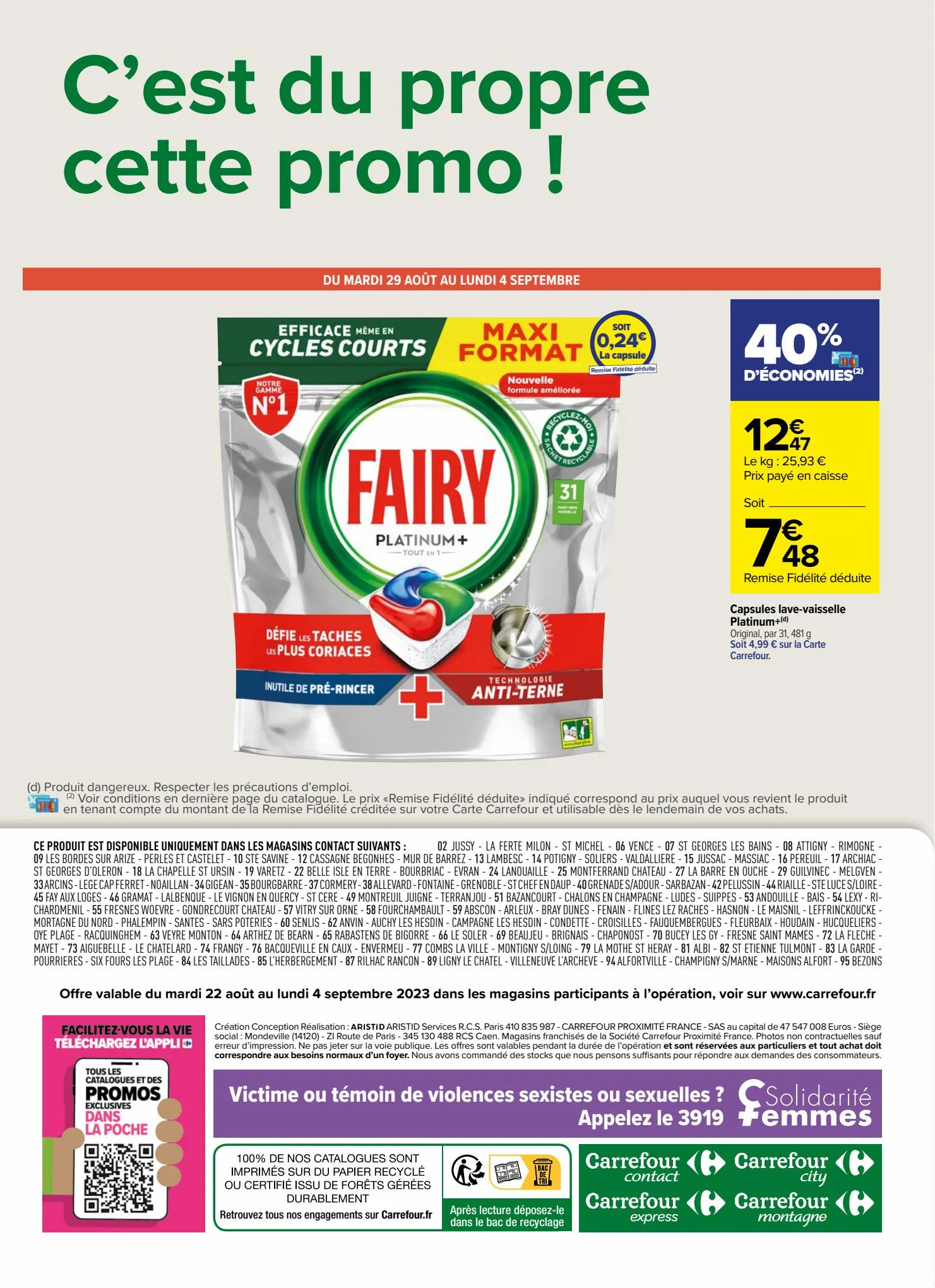 Catalogue Catalogue Carrefour Contact, page 00011