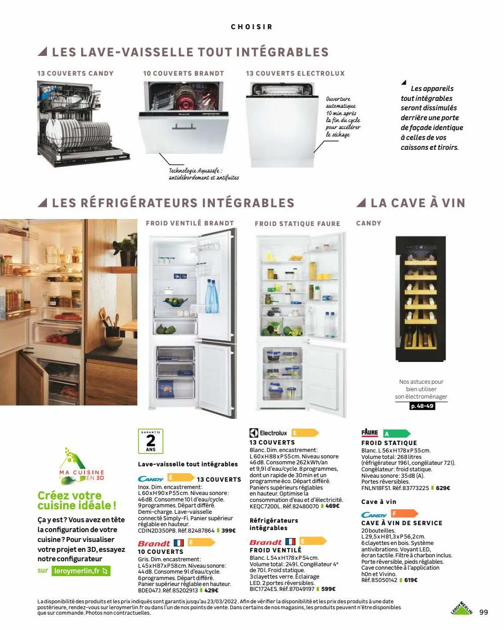 Catalogue Catalogue Cuisine 2022, page 00099
