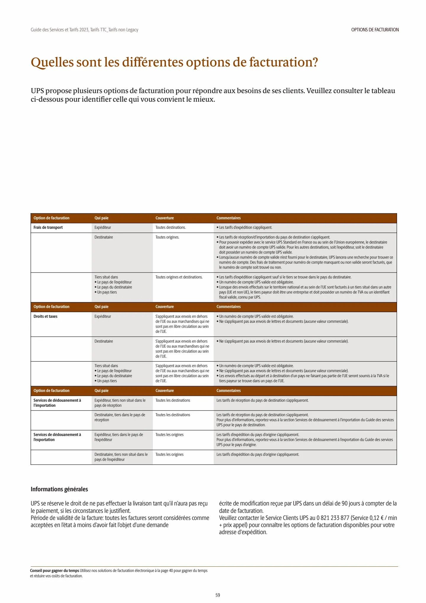 Catalogue UPS®  2023 Tarifs non Legacy, page 00059