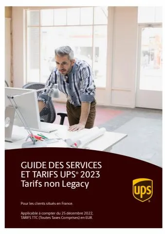 UPS®  2023 Tarifs non Legacy