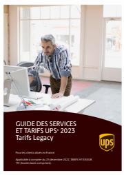 Promos de Services à Paris | TARIFS UPS®  2023 sur Ups | 01/03/2023 - 31/03/2023