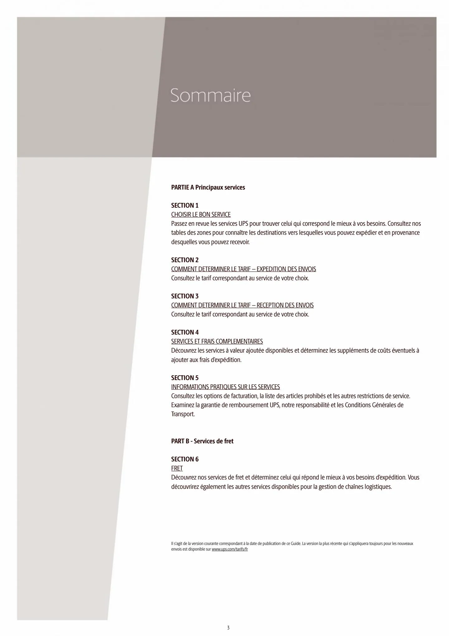 Catalogue Guide des Services et Tarifs 2023, page 00003