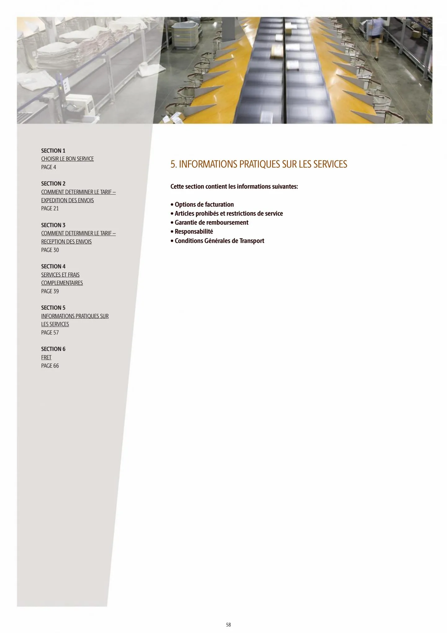 Catalogue Guide des Services et Tarifs 2023, page 00058