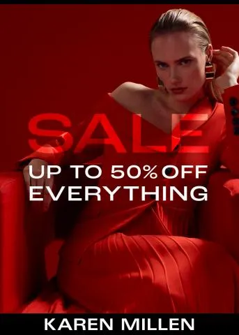 Sale Up to 50% Off Everything