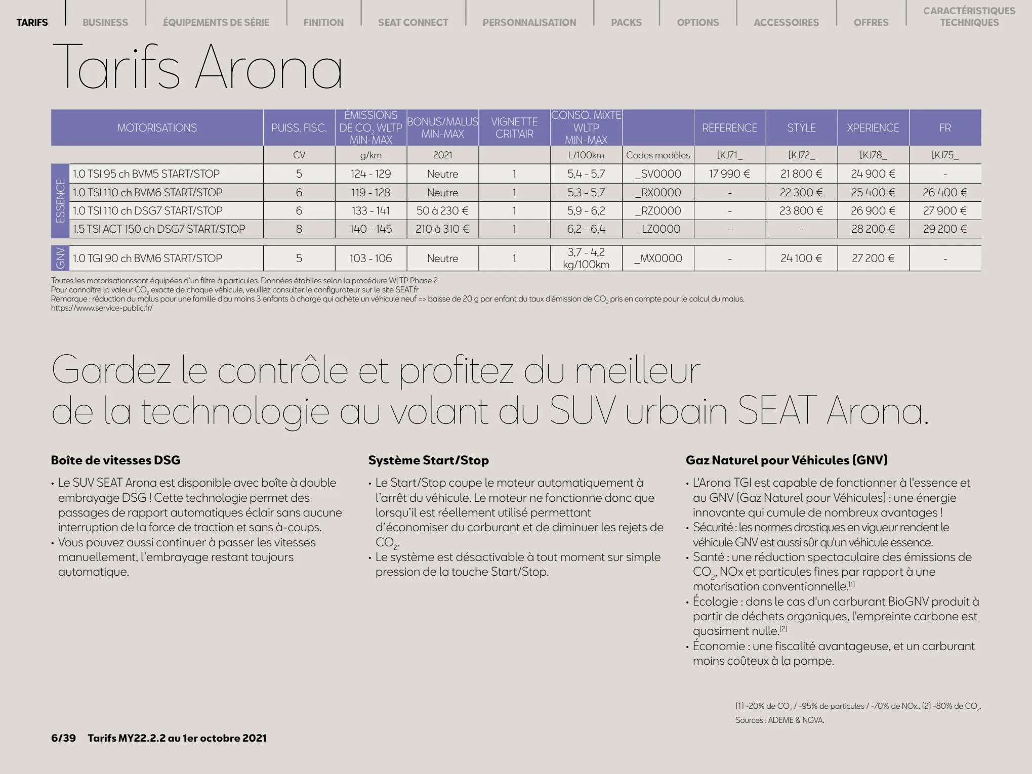 Catalogue Nouvelle Arona, page 00006