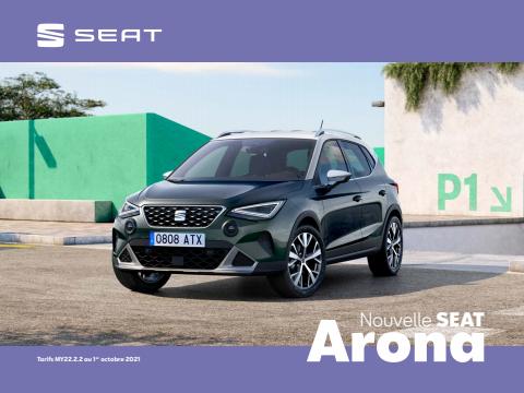 Catalogue SEAT | Nouvelle Arona | 08/02/2022 - 31/01/2023