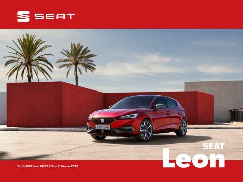 Catalogue SEAT | Leon | 22/02/2022 - 31/01/2023