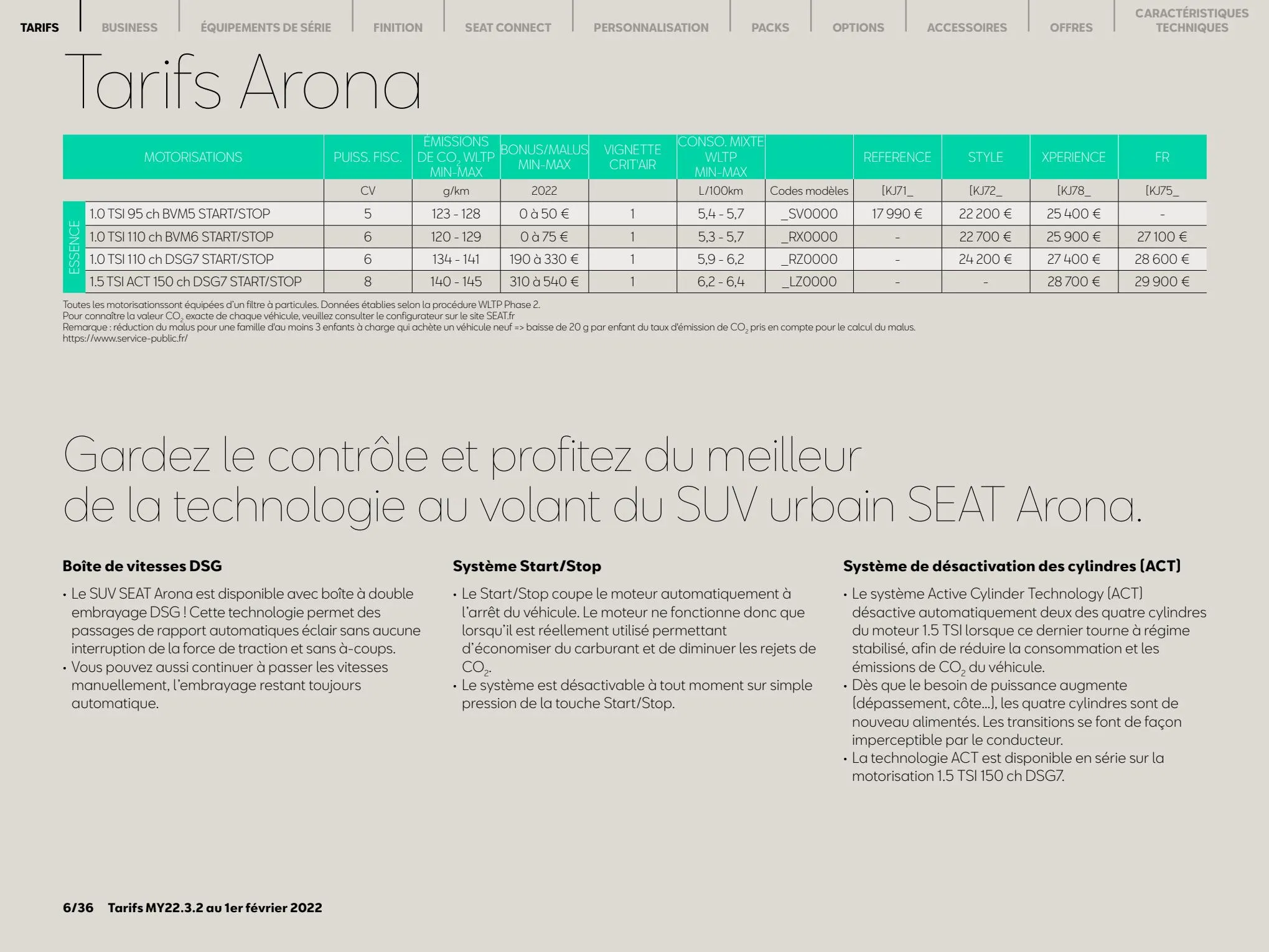Catalogue Nouvelle Arona, page 00006