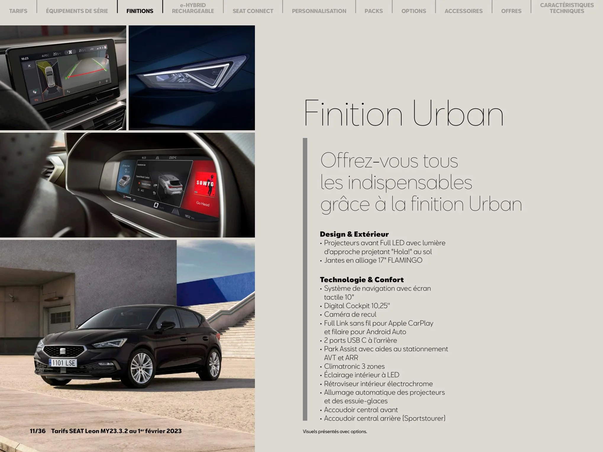 Catalogue SEAT Leon, page 00011