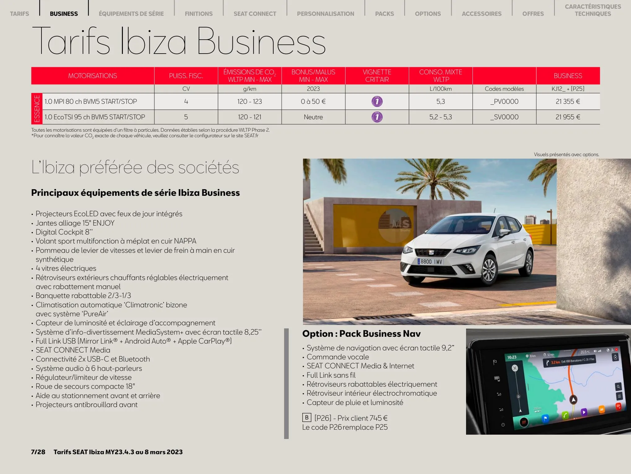 Catalogue SEAT Ibiza, page 00007