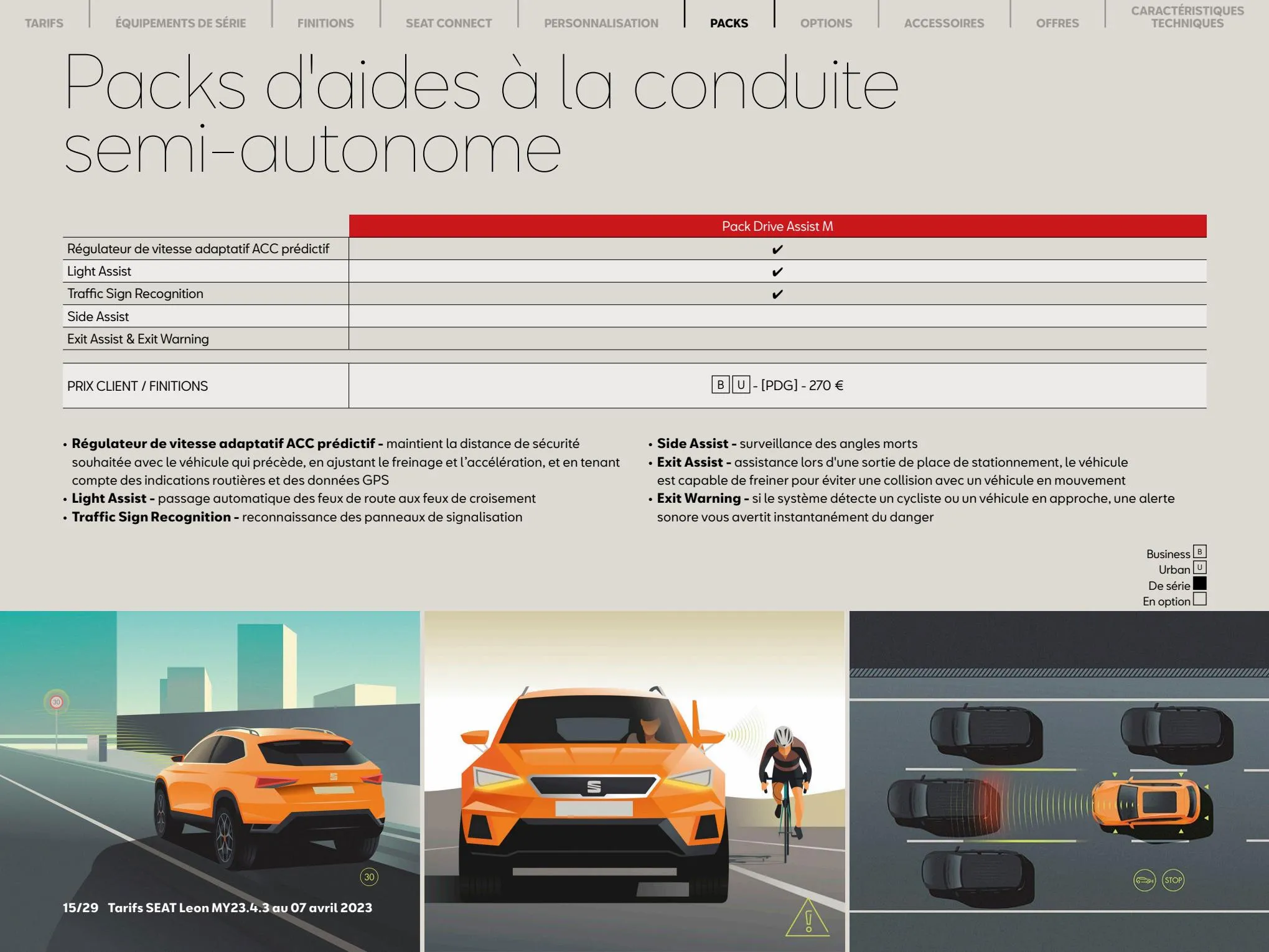 Catalogue SEAT Leon, page 00015