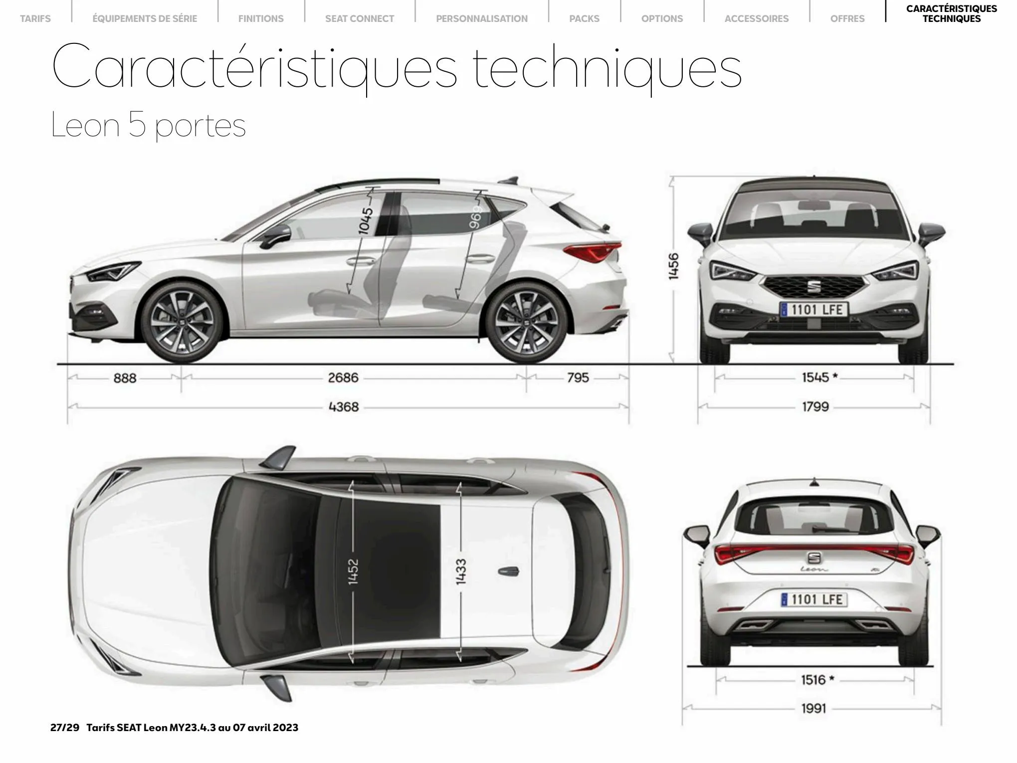 Catalogue SEAT Leon, page 00027