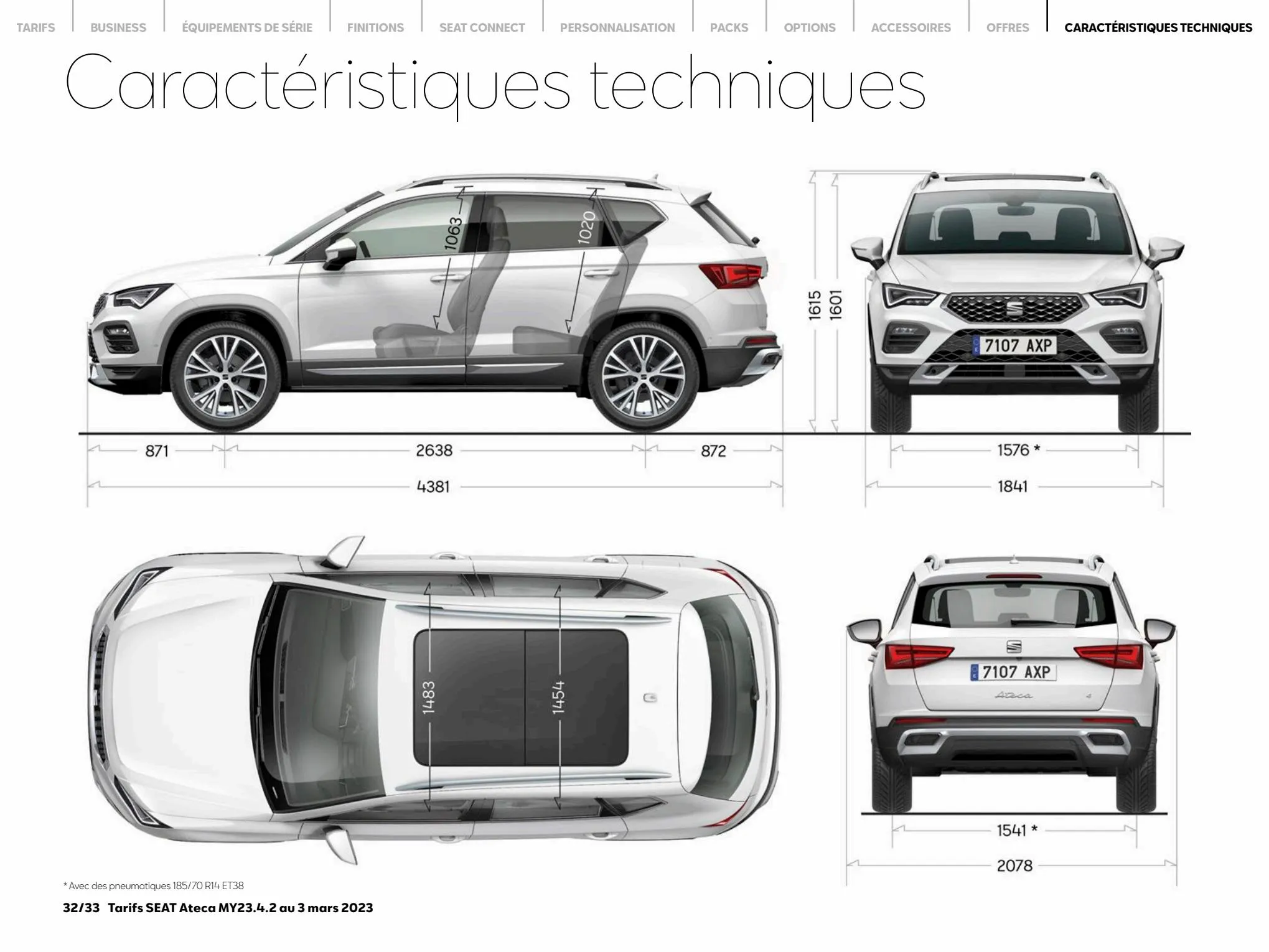 Catalogue SEAT Ateca, page 00032