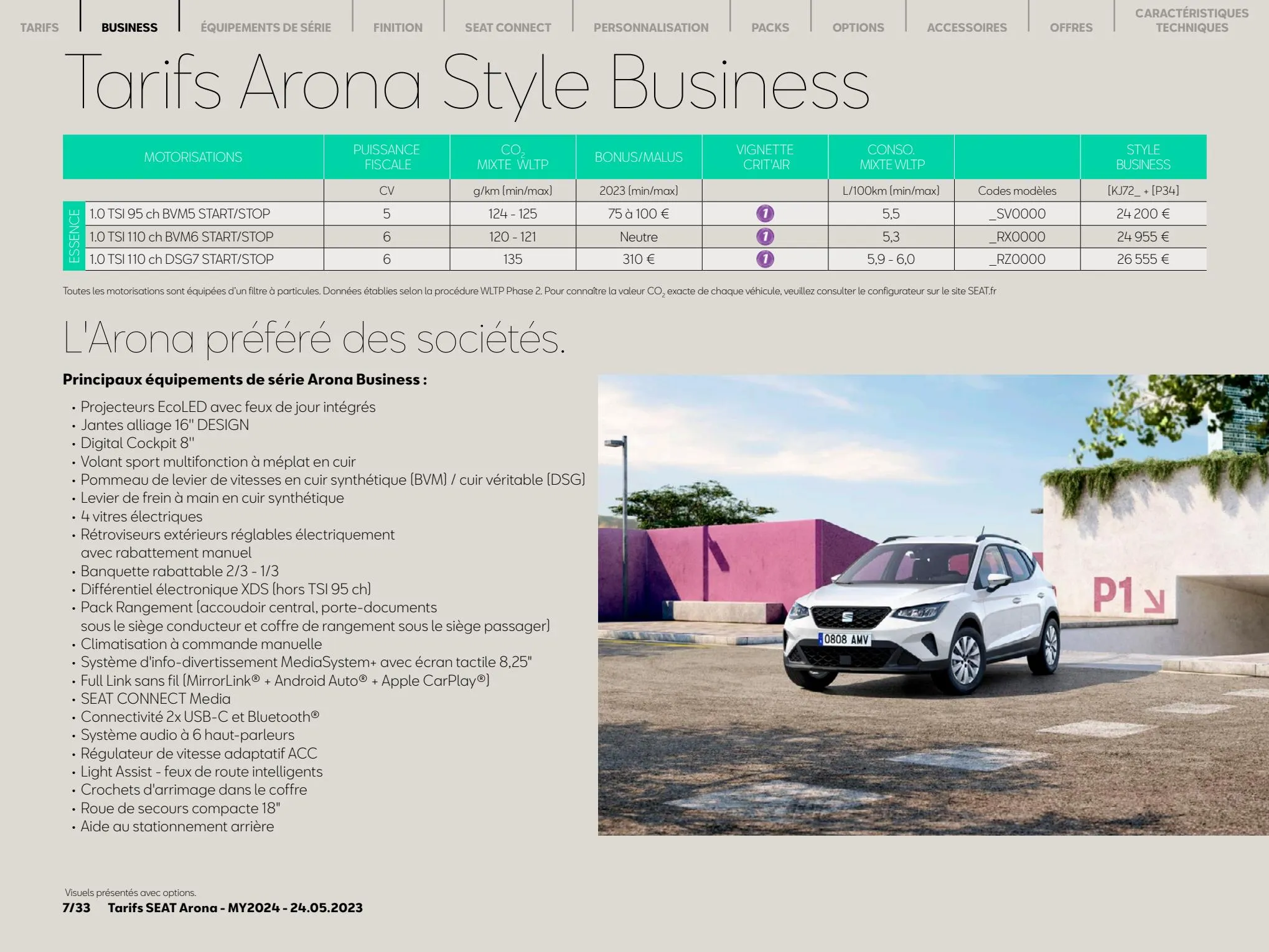 Catalogue SEAT Arona, page 00007