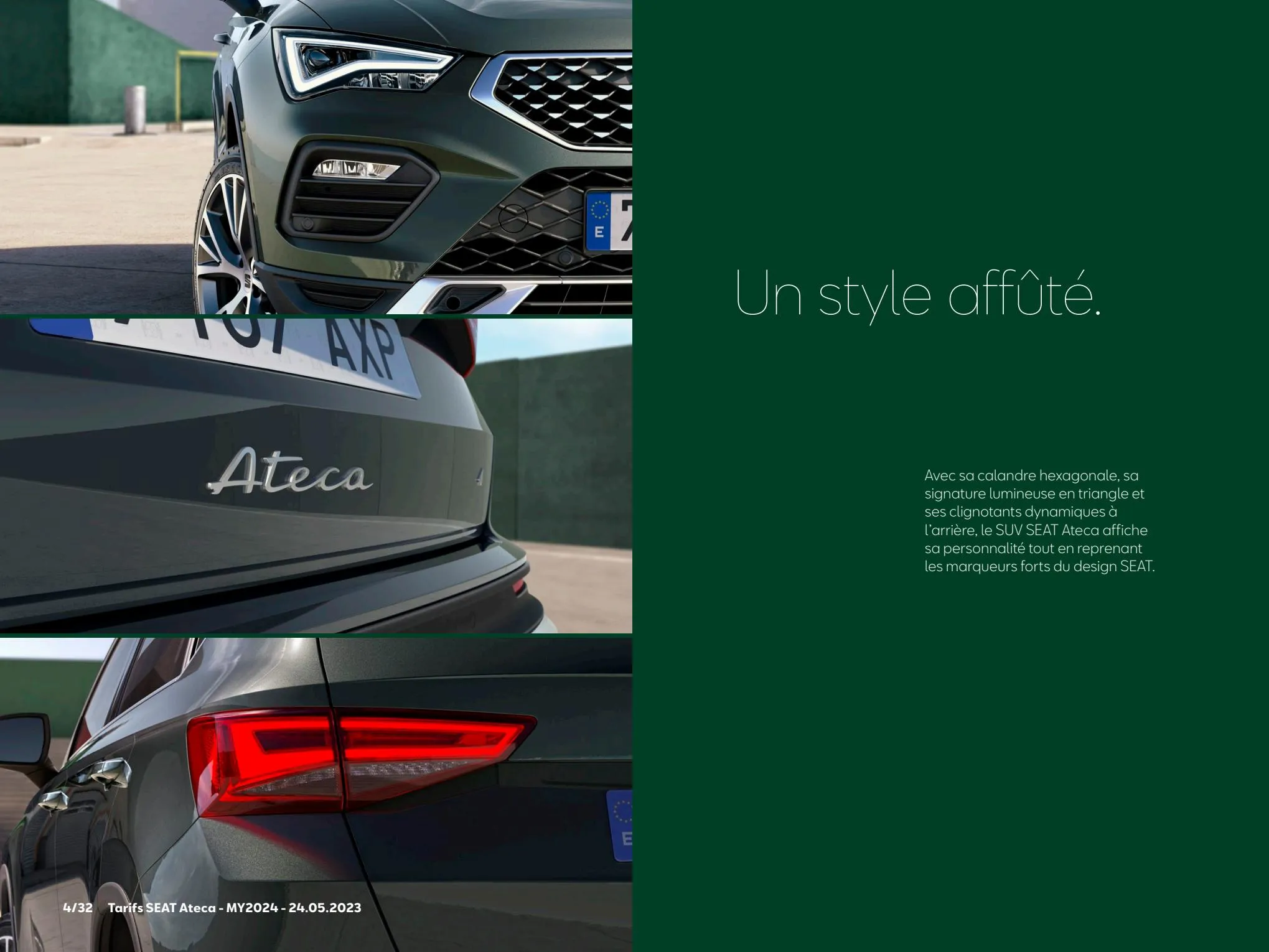 Catalogue SEAT Ateca, page 00004