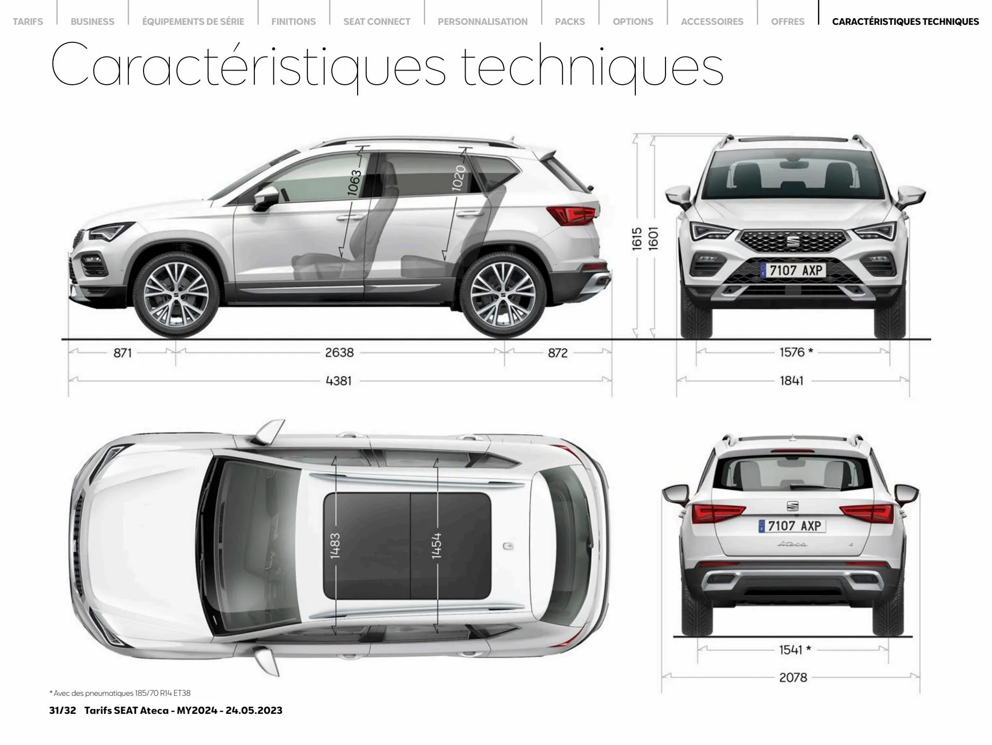 Catalogue SEAT Ateca, page 00031